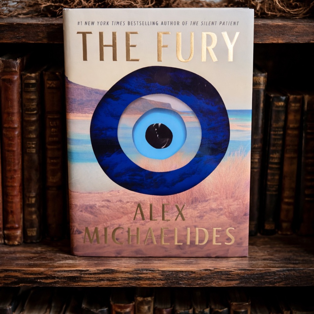 Signed First Edition 2024 The Fury by Alex Michaelides Hardcover Thriller